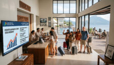 DATA BPS - Ilustrasi suasana hotel di Maluku Utara. Berdasarkan publikasi BPS Maluku Utara, tingkat hunian kamar hotel pada Mei 2026 mengalami peningkatan dibandingkan bulan sebelumnya, Minggu (19/7/2026). (Visual: Gemini AI)