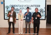 EVENT NASIONAL - Sejumlah relawan mengikuti Orientasi Volunteer JKPI 2026 sebagai bagian dari persiapan menyambut pelaksanaan Rakernas XII JKPI di Kota Ternate, Jumat (14/8/2026). (Dok: Humas Pemkot Ternate).