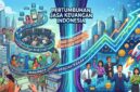 KEUANGAN - Ilustrasi pertumbuhan sektor jasa keuangan di Maluku Utara yang mencatat kinerja positif hingga Semester I 2026. (Dok: Generate AI).