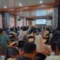 KULIAH UMUM - Prof. Bill Carter dari Sunshine University Australia saat menjadi pembicara dalam kuliah umum bertajuk Sustainable Tourism and Tourism Management yang digelar FIB Universitas Khairun (Unkhair) di Kampus 2 Gambesi, Ternate, Kamis (20/8/2026). (Dok: FIB Unkhair).