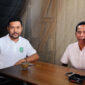 Muhlis Ibrahim (kiri) bersama Kepala DPMPTSP Maluku Utara, Nirwan MT Ali (kanan), Kamis (17/9/2026). (Dok: Istimewa).