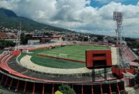 Stadion Gelora Kie Raha Ternate kini dibuka untuk masyarakat umum dengan skema dan tarif penyewaan fasilitas yang telah ditetapkan pengelola, Jumat (18/9/2026). (Dok: Instagram Malut United).