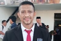 Tonny S. Pontoh, Kepala BPBD Kota Ternate, Kamis (1/10/2026).