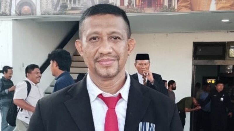 Tonny S. Pontoh, Kepala BPBD Kota Ternate, Kamis (1/10/2026).