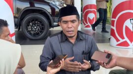 Kepala Bappelitbangda Kota Ternate Thamrin Marsaoly saat diwawancarai terkait penyusunan APBD 2027 di Ternate, Kamis (1/10/2026). (Dok: Wahana Malut/Ical)