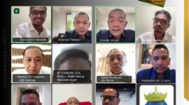 Webinar bedah buku karya advokat asal Maluku Utara, Fahruddin Maloko, yang digelar DPP BAHU NasDem secara daring, membahas penerapan asas Contrarius Actus dalam penyelesaian sengketa agraria, Rabu (30/9/2026).