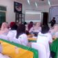 Pelaku UMKM mengikuti Pelatihan Konten dan Marketing Digital yang digelar Baznas RI bersama Baznas Kota Ternate di Sentra Wasana Bahagia Kemensos, Kalumata, Ternate, Rabu (7/10/2026).