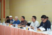 Ra[at evaluasi APBD-P 2026 Kota Ternate, Jumat (23/10/2026). (Dok: Istimewa)