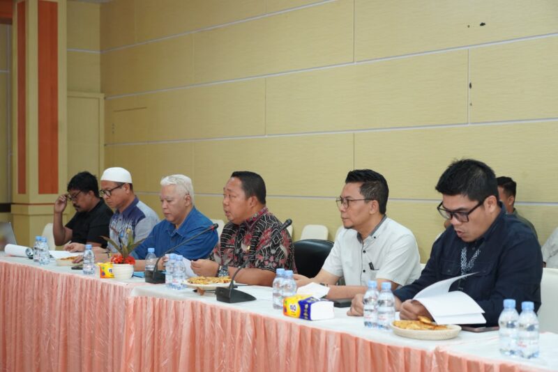 Ra[at evaluasi APBD-P 2026 Kota Ternate, Jumat (23/10/2026). (Dok: Istimewa)