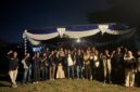 Foto bersama peserta dan tamu undangan dalam kegiatan refleksi Hari Sumpah Pemuda 2026 yang digelar tiga HMPS FISIP UMMU di Kampus B, Ternate, Rabu (28/10/2026).